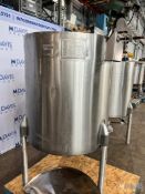 VIATEC 100 GAL STAINLESS STEEL JACKETED TANK