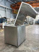 PALACE PACKAGING INC. S/S INCLINE BOTTLE HOPPER