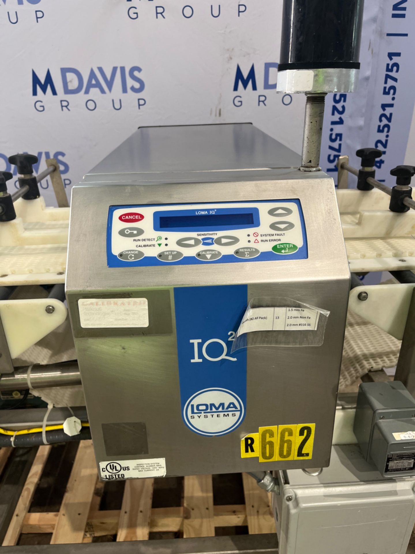 LOMA SYSTEMS IQ2 METAL DETECTOR - Image 4 of 7