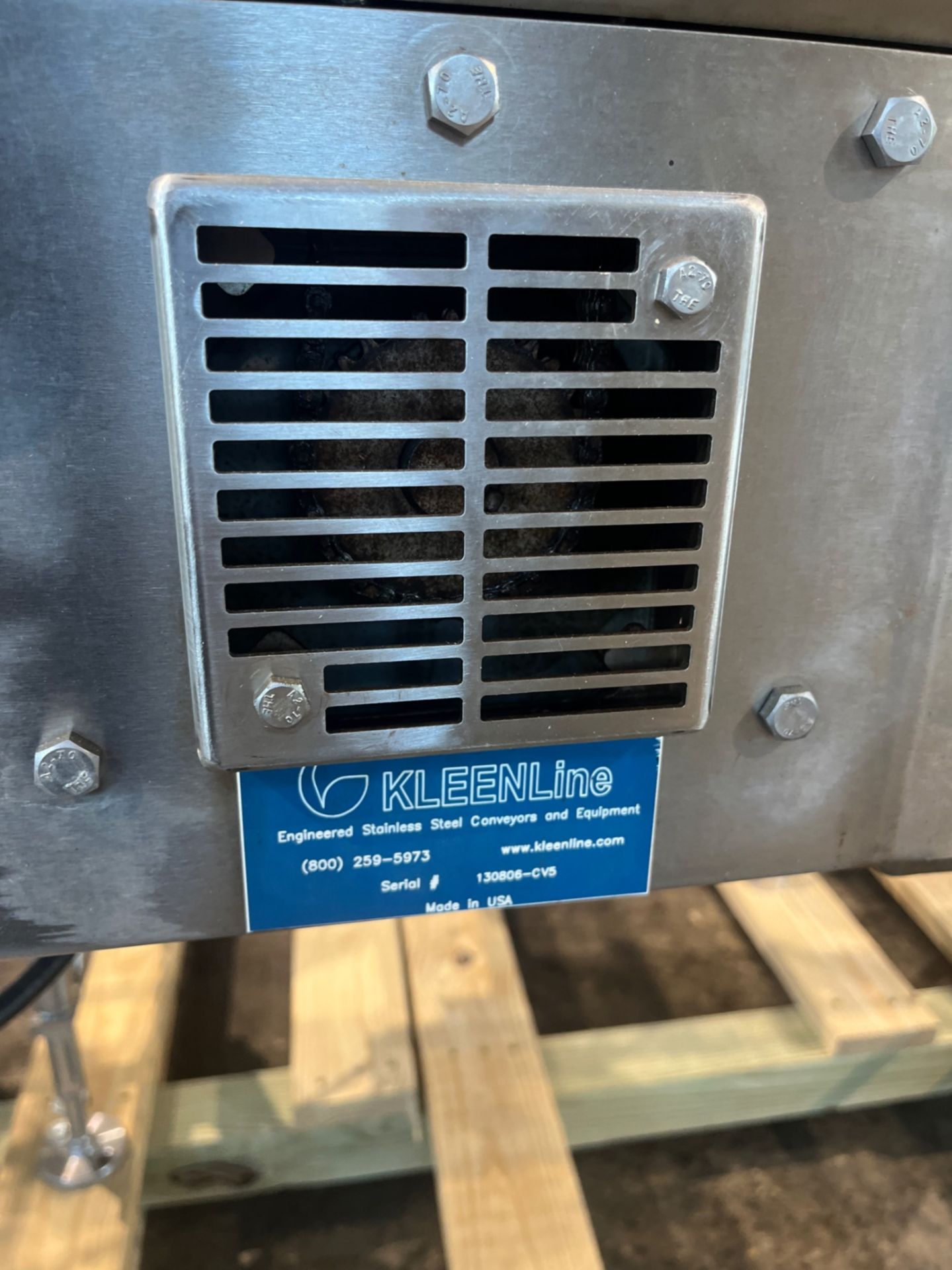 SECTION OF S/S CONVEYOR - Image 5 of 6