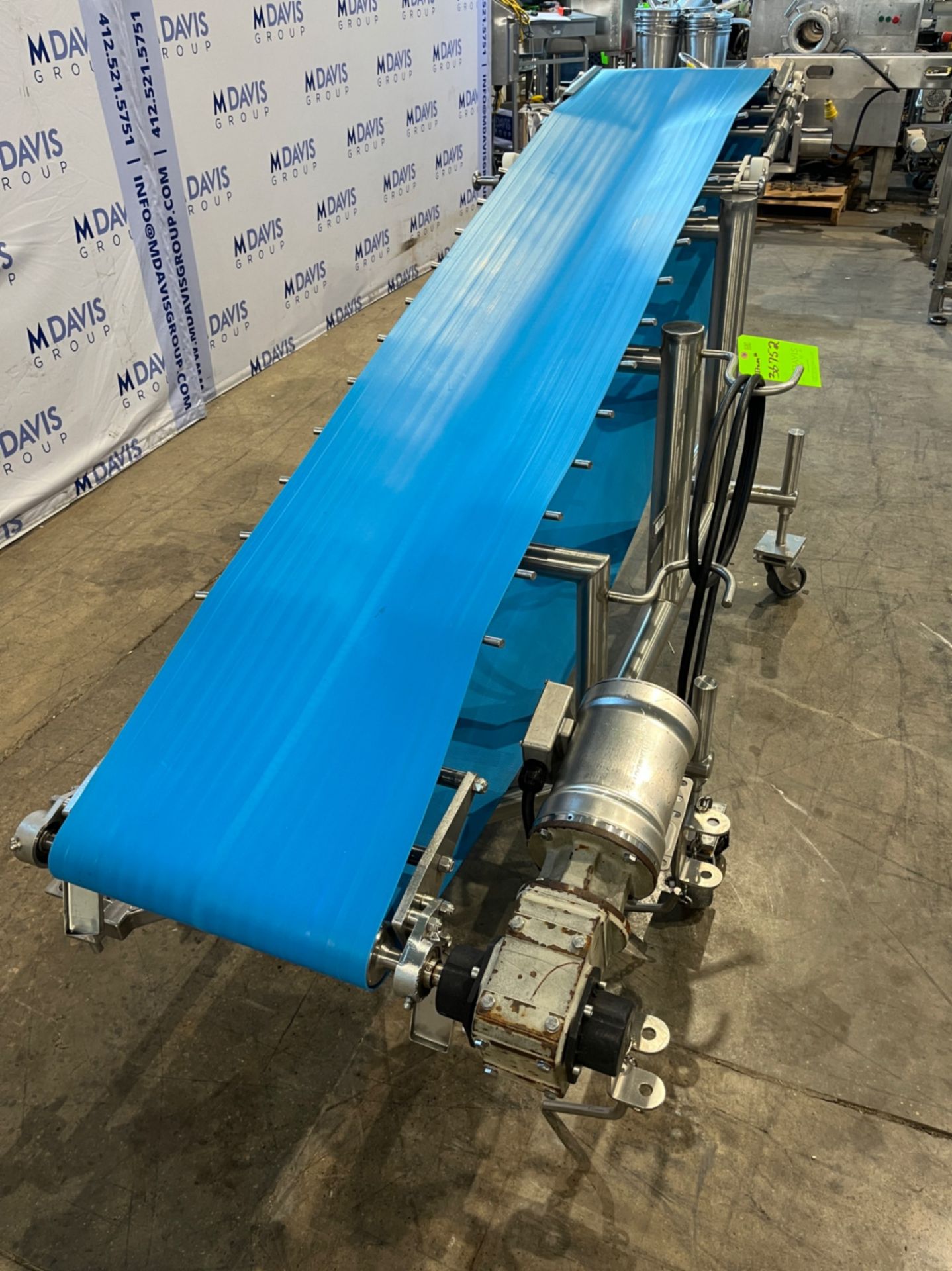 S/S PORTABLE BELT CONVEYOR - Image 3 of 6