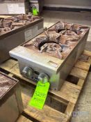 YINDU KITCHEN EQUIPMENT CO. DUAL NATURAL GAS STOVE TOP UNIT