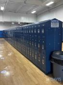 (1) SECTION OF DOUBLE SIDES LOCKERS