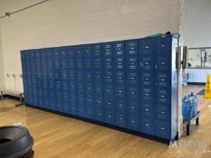(2) SECTIONS OF CUBBY HOLE LOCKERS