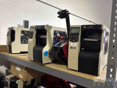 (4) ZEBRA PRINTERS