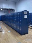 (1) SECTION OF DOUBLE SIDES LOCKERS
