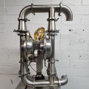 Pneumatic diaphragm pump Murzan PO-50 including electrical pneumatic valve with eye detector 2'' (