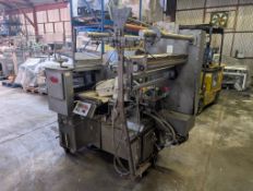 Doboy Packaging Machinery Flow Wrapper, Model SK Super Mustang USDA, S/N 91-13291, Volt 208 (Loading