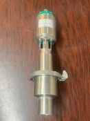 Tri-Clover 2.5 Divert Valve, #761TR-21W-10S-2 1/2-SFY-316L with Stainless Teflon Stem (Loading