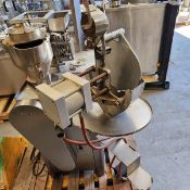 Encapsulator CAPSUGEL PD8, capsule filler Capsugel, as is 208v, 3ph. (Loading Fee $200) (Located