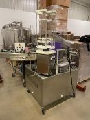 Quality Cup 12-Station S/S Sanitary Rotaray Cup Filler, Model QC-32. System was just removed from