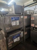 (14) Hoover 250 Gal. S/S Totes, Aprox. 42