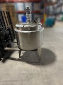 Aprox. 300 Gal. S/S Heated Mixing Tank, Type MS-71M2-4 with Built in Heater and 3 Phase Motor, 0.