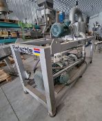 Rietschle Vacuum System model VC300 01, 02567-0113 TYPE 1000 / 5.20 / 3PH /60Hz 1 / SF 1,15 code