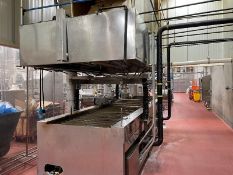DCA S/S Doughnut Fryer, System was Completely Rebuilt in 2004 by Topos Mondil, Aprox. 40