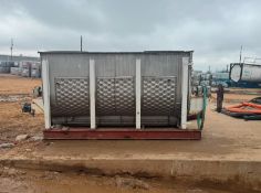 Perry Aprox. 215 Cu. Ft. S/S Jacketed Ribbon Blender with 50 hp Motor (Located Pattison, TX)