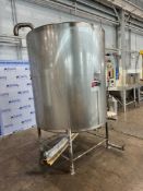 Viatec Dura-Tek Aprox. 500 Gal. S/S Single Wall Tank, M/N VS-813, S/N 11010, Vessel Dims.: Aprox. 6