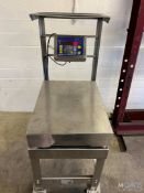 FAIRBANKS SCALE ON STAINLESS STEEL STAND