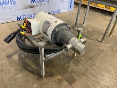 Micro-Pump Inc. 1.5 hp Pump, M/N GL1421JFSEM2N3D1, S/N 1504008, Mounted on S/S Frame (INV#82575)(Loc