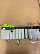 ALLEN-BRADLEY 10 SLOT PLC RACK