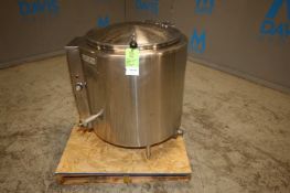 Groen 40 Gallon Jacketed S/S Kettle, Model EE-40,