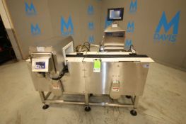2010 Lock Weighchek S/S Metal Detector / Check-Weigher, Model CC2500 WEIGHCHECK-CHAIN, SN LIS1002-64