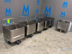 LOT OF (6) S/S DUMP BUGGIES