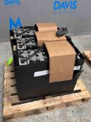 LOT OF (3) GNB 24V PALLET STACKER SPARE BATTERIES