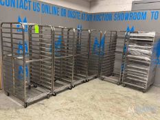 LOT OF (6) FME S/S BAKERY RACKS