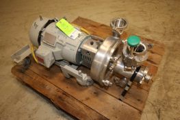 Tri Clover 7.5 hp Centrifugal Portable Pump, with