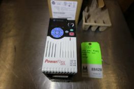 New Allen Bradley 0.5 hp Powerflex 525 VFD, Cat. No. 25B-V2P5N104 Series A, 100-120V(INV#88428)(Loca