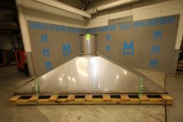 13 ft L x 49” W x 39” H S/S Exhaust Hood, with 20”