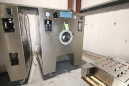 Vector Freund S/S Hi Coater, Model HCT-60/48, SN 43612 HCT - 184, 230V with S/S Control Panel with A
