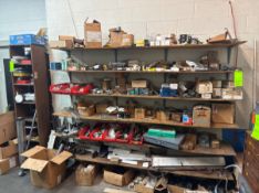 CONTENTS OF MAINTENANCE SHOP SHELVING