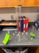 LOT OF ASSORTED GLASSWARE