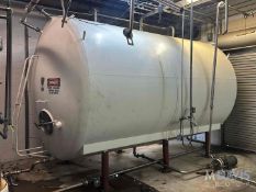 ST. REGIS 5,000 GAL. S/S HORIZONTAL JACKETED TANK