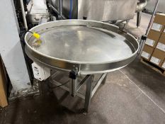 S/S ACCUMULATION WITH DRIVE & GUIDE RAILS