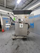 2015 MULTI-FILL AUTOMATIC POCKET FILLER WITH INCLINE FEED CONVEYOR, MODEL MPFSH-075-01, S/N 712, 481