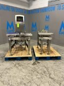 THERMO SCIENTIFIC CHECK WEIGHER WITH PRODUCT REJECT STATION (MISSING HMI)