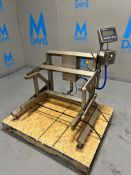 CM PROCESS SOLUTIONS BIN SCALE WITH METTLER TOLEDO MODEL IND236 TERMINAL, 100 - 240 VAC, 50/60 HZ (