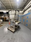 GROEN 300 GALLON 316L S/S KETTLE, MODEL N-300 SP, S/N 125382, (INVENTORY # ) (LOCATED @ MDG SHOWROO