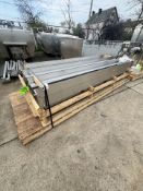 (5) SECTIONS OF NEW S/S CONVEYOR, APPROX. 120 IN. L X 13 IN. W (INVENTORY # ) (LOCATED @ MDG SHOWRO