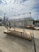 S/S RINSE REEL, APPROX. 96 IN. L X 32 IN. W (INVENTORY # ) (LOCATED @ MDG SHOWROOM - PITTSBURGH, PA