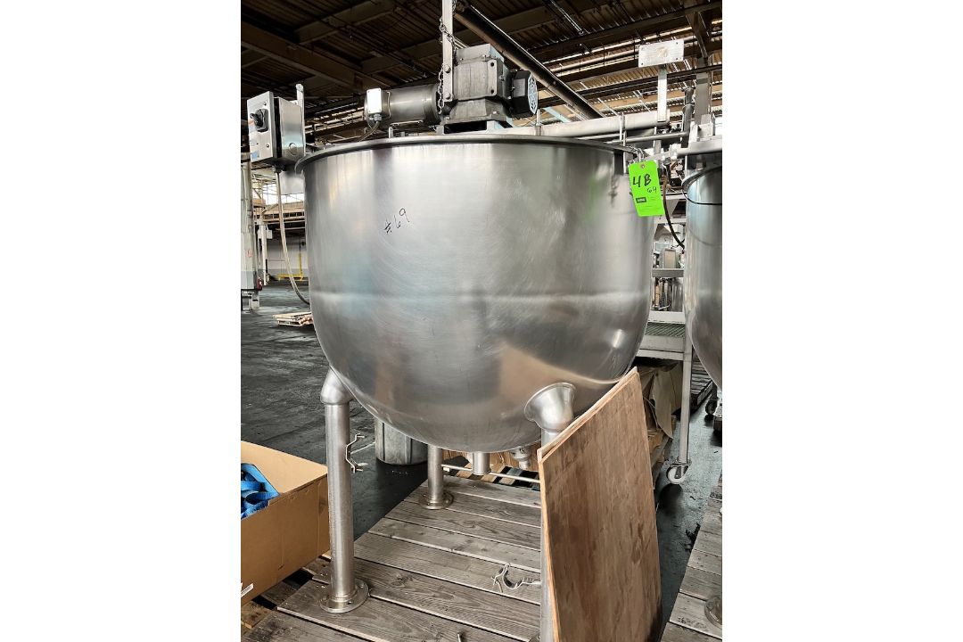 S/S KETTLE WITH SWEEP SCRAPE AGITATION (INVENTORY # ) (LOCATED @ MDG SHOWROOM - PITTSBURGH, PA) ( - Image 1 of 10
