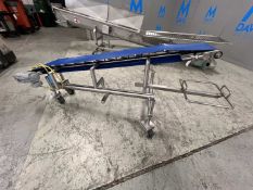 PORTABLE S/S INCLINE BAKERY CONVEYOR