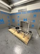 MEPACO S/S TOTE / BUGGY COLUMN LIFT / DUMP, MODEL CD1000, S/N 6594-6, 600 LB CAPACITY (INVENTORY #