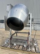 S/S CONTINUOUS ROTARY COATING DRUM / TUMBLE MIXER (INVENTORY # ) (LOCATED @ MDG SHOWROOM - PITTSBU