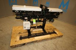 Ashco Enterprises Can Labeler, 6' L, Adjustable Adjustable Rails up to Aprox. 10