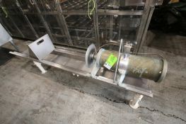 Horizontal Pneumatic S/S Cheese Press, with 12