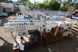 Lot of (7) Pcs. of S/S Roller / Case Conveyor